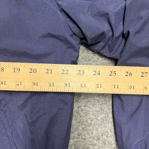 Vintage Walt Disney World Jacket Adult Medium Blue Heavyweight Hooded Zip Nylon - Picture 5 of 6